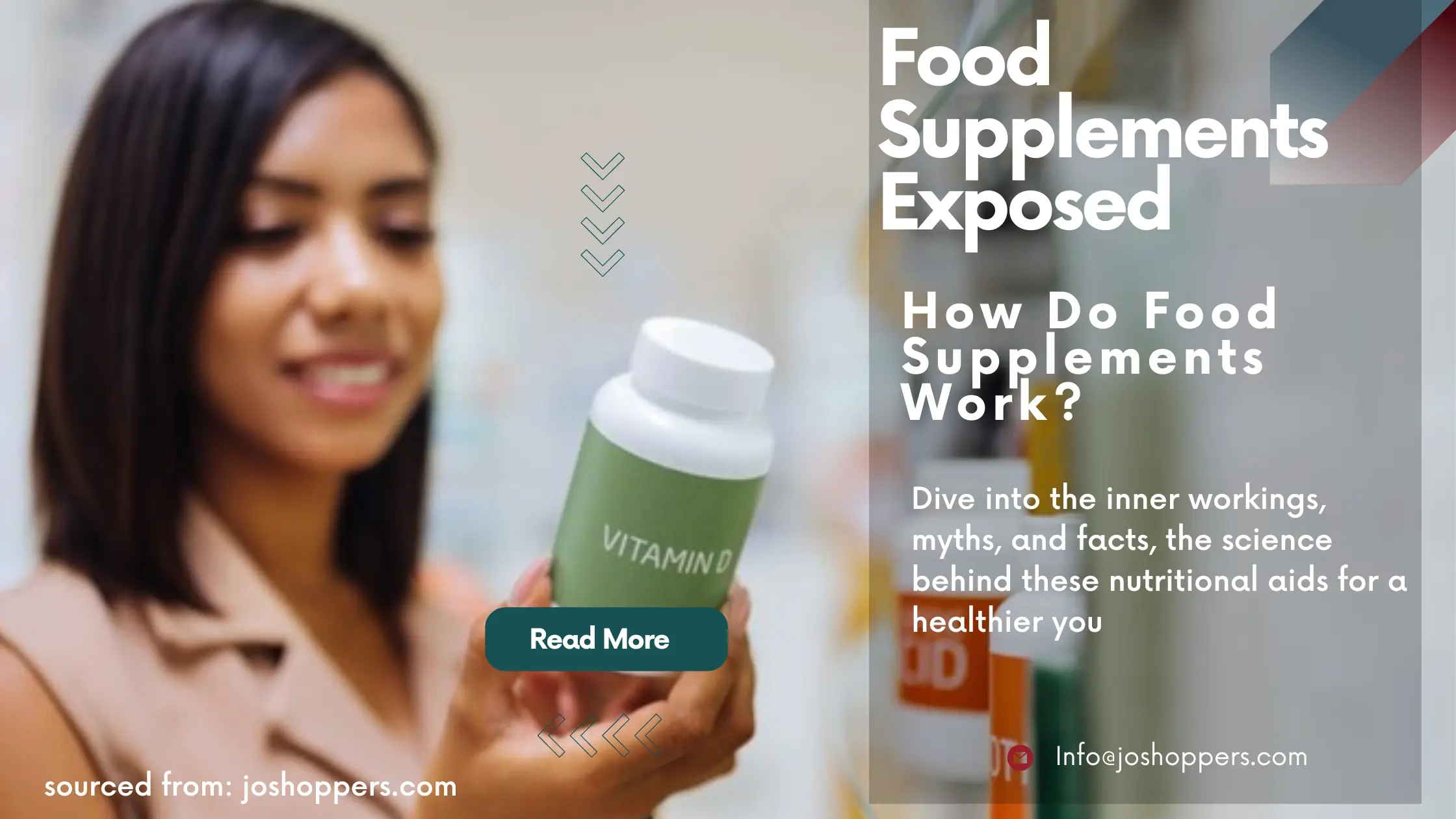 Food Supplements Exposed: How Do Food Supplements Work? If they do,